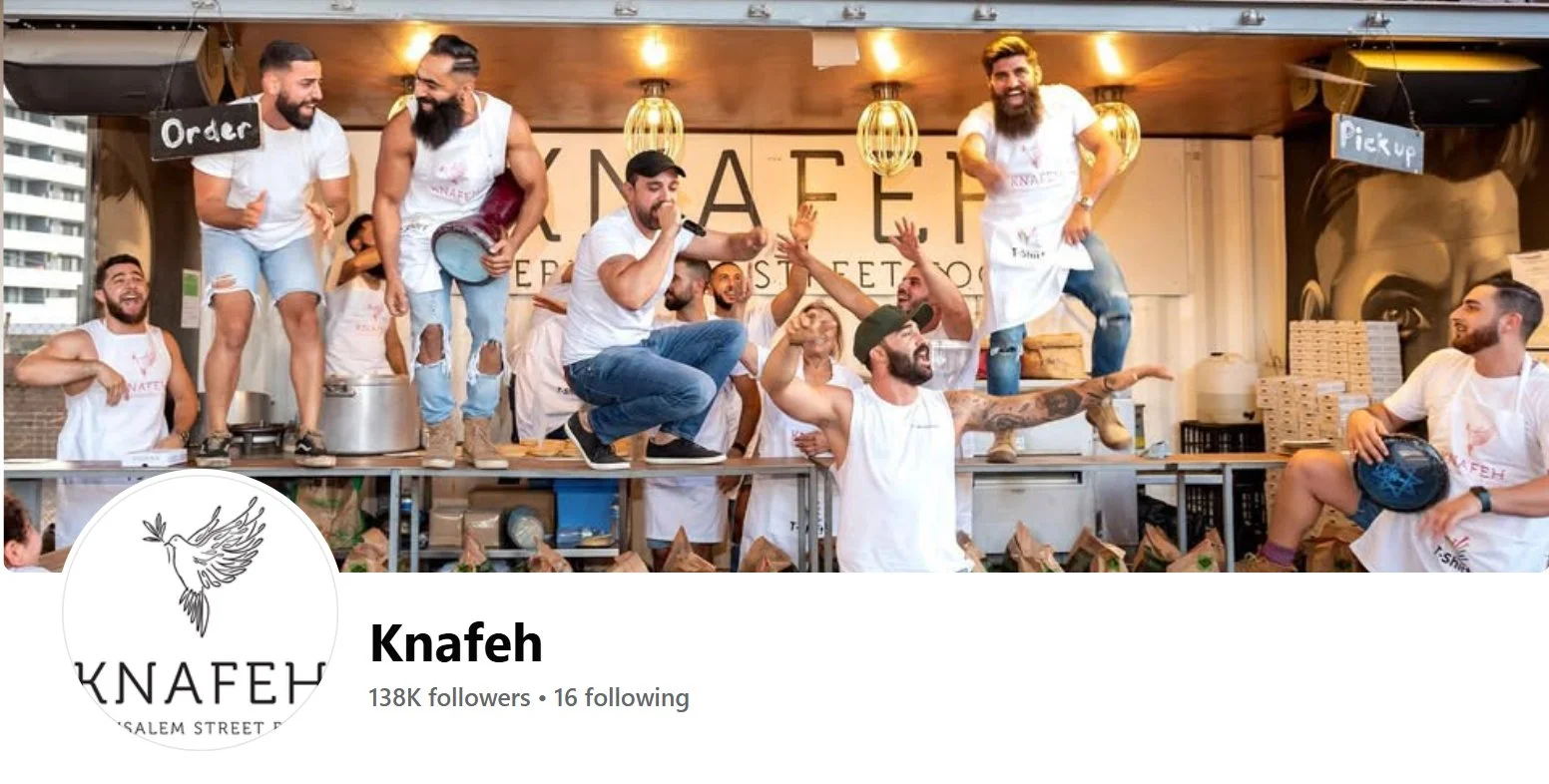 The Bearded Bakers team performing and cooking